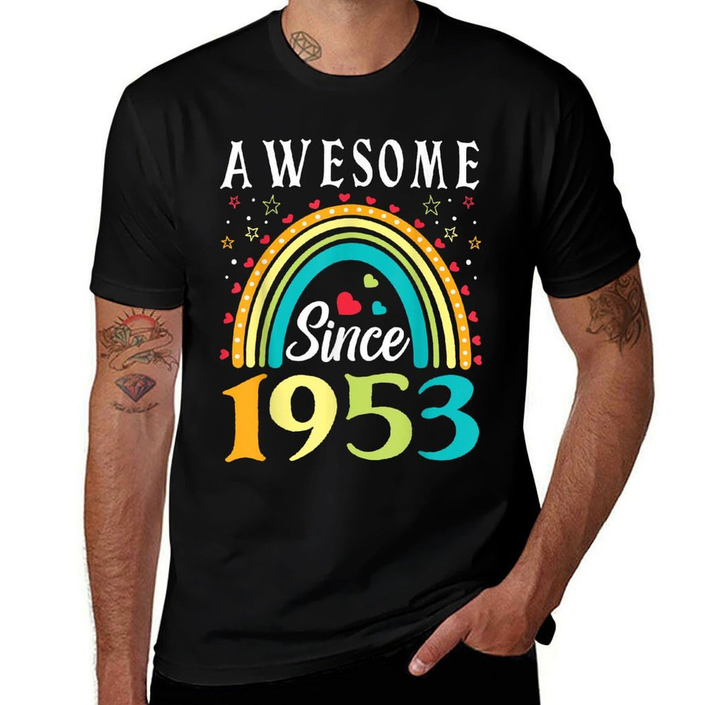 Awesome Since 1953 70th Birthday Women  Versatile T-Shirt