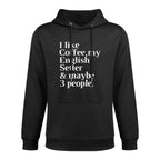 English Setter Funny Dog Owner Coffee Lover Gift Women Men Shape Retention Hoodie