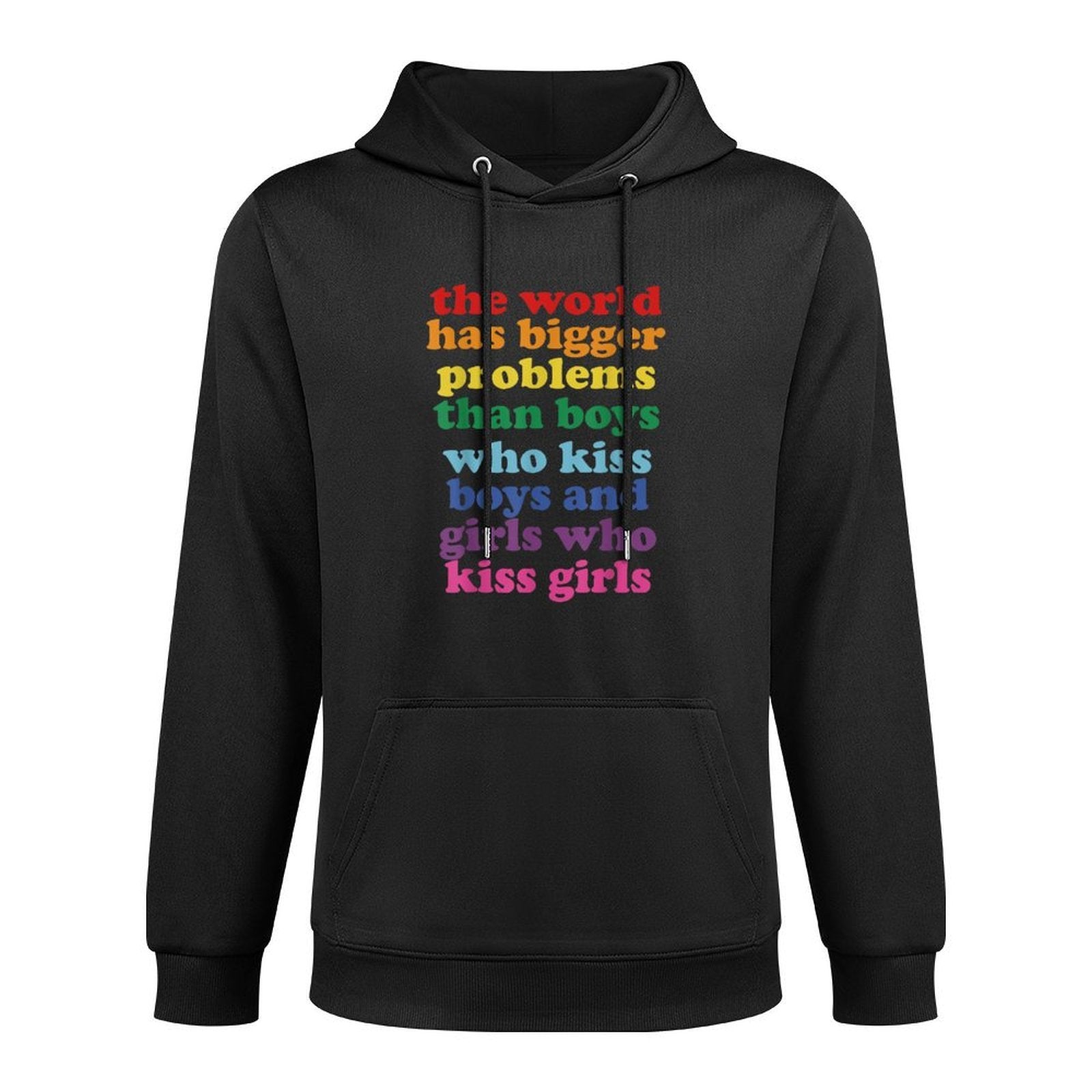 The World Has Larger Problems LGBT Gay Gay Pride Easy Care Hoodie