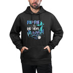 Pop-Pop Of The Birthday Mermaid Family Matching Party Squad Layering Staple Hoodie