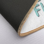 Heart Shades  Easy Maintenance Bath Mat