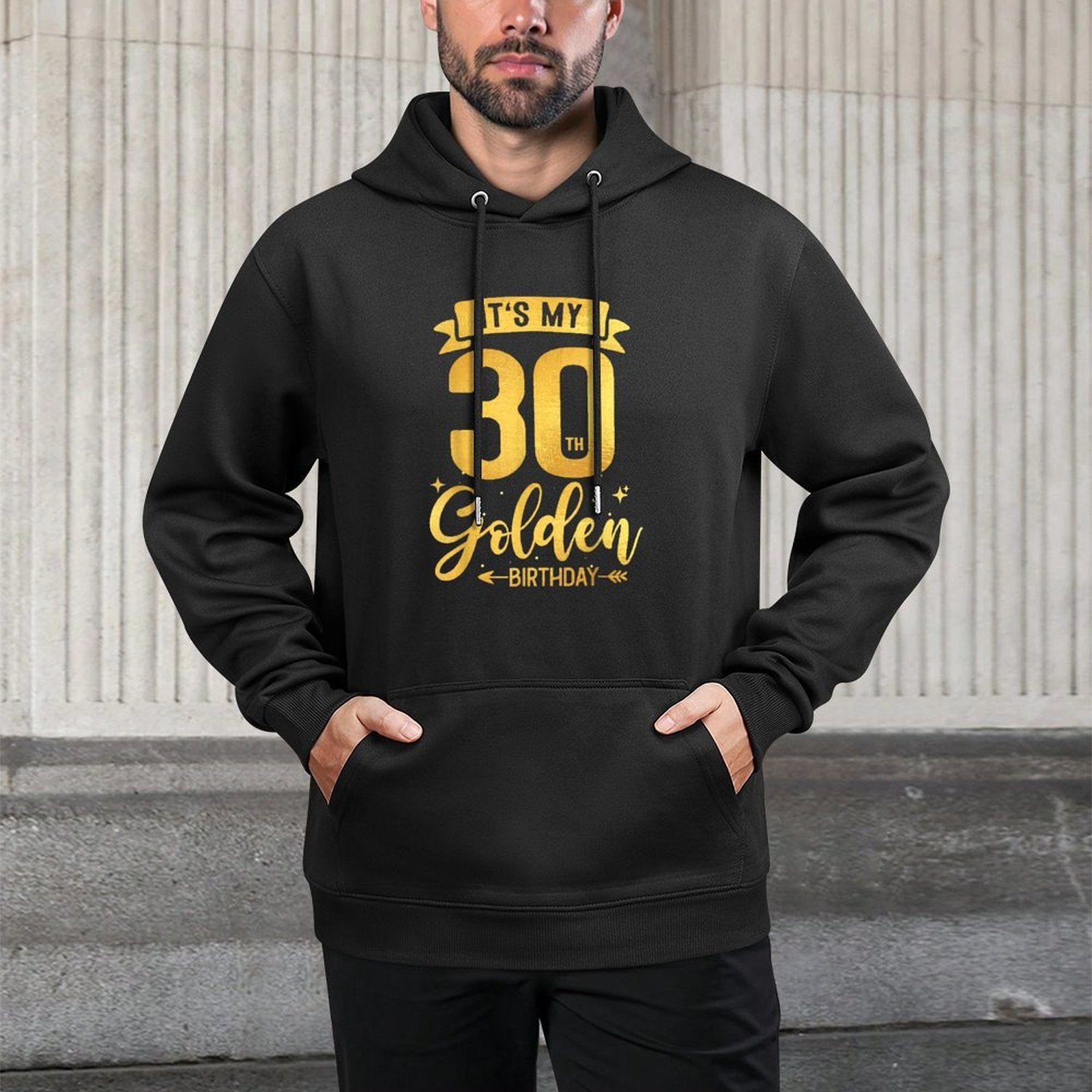 30th Birthday It&#39;s My 30th Golden Birthday Relaxed Fit Hoodie