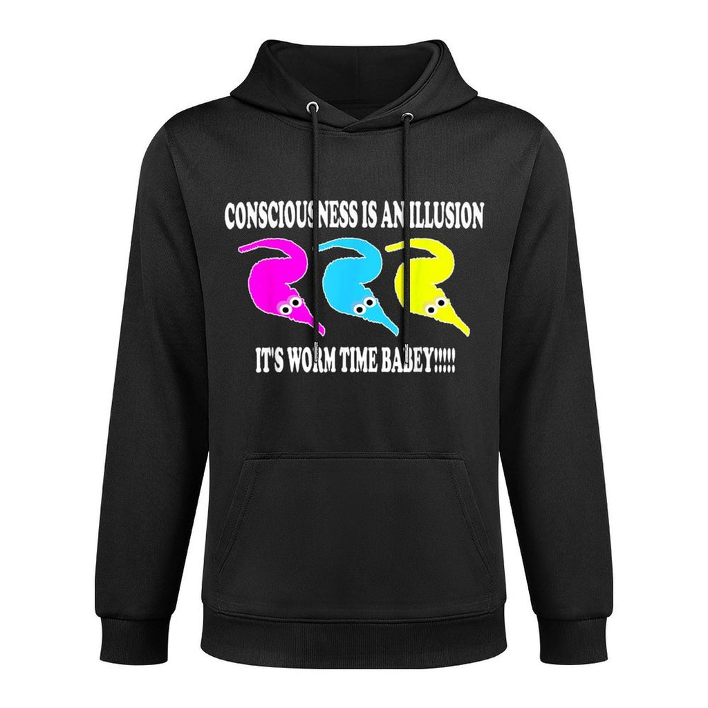 Funny Magic Worm on A String Meme Gift All-Day Comfort Hoodie