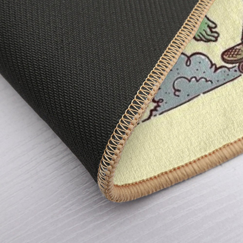 Watermelon Skater  Anti-Trip Bath Mat