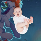 Rainbow Dash Comfort Throw Blanket