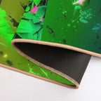 Peace Is Priceless - A Surreal Garden for Nature Lovers (Framed)  Eco-Friendly Bath Mat