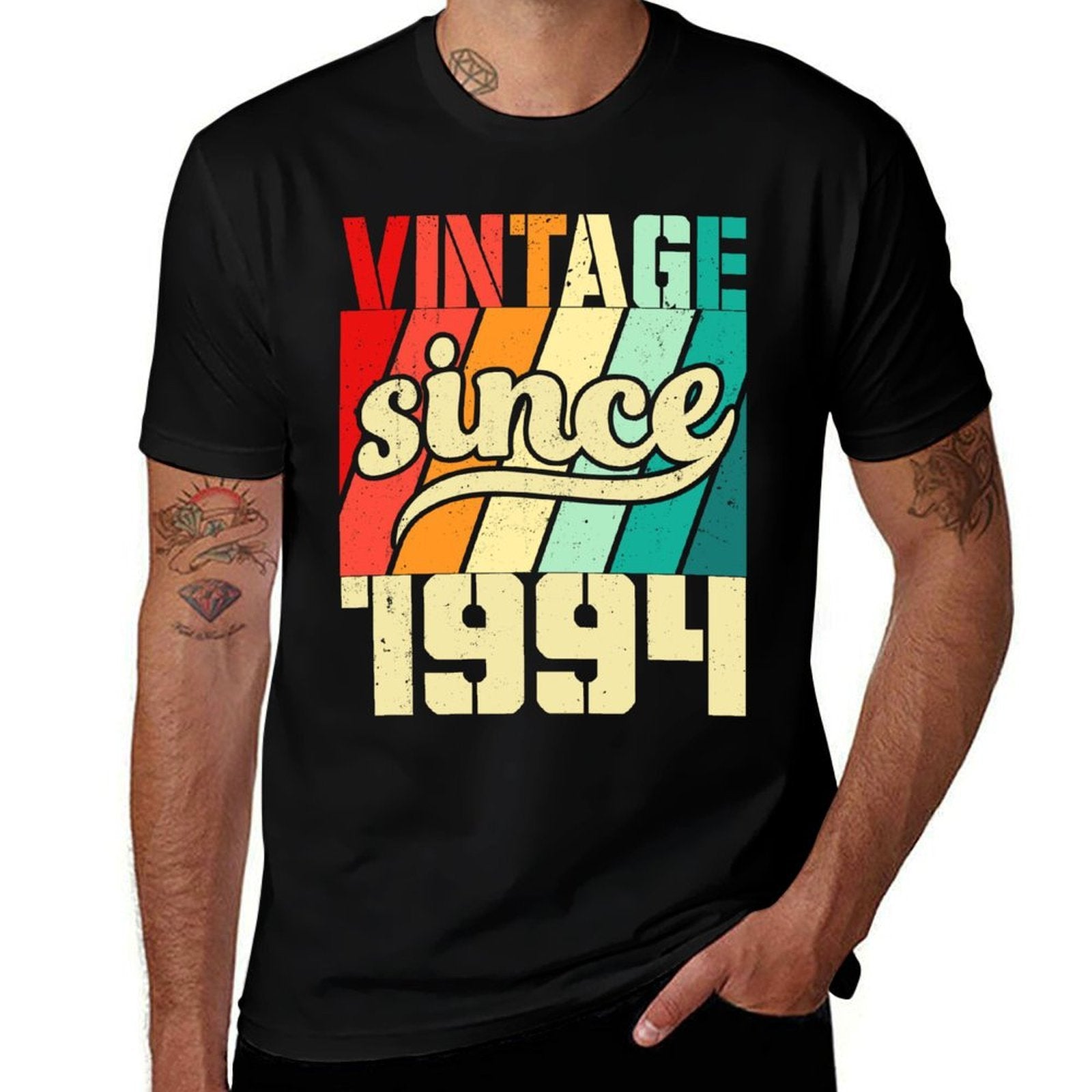 30 Years Old Gifts Vintage Born In 1994 Retro 30th Birthday  Lightweight T-Shirt