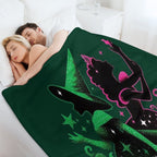 Elphaba & Glinda Wicked The Musical Defying Gravity Gift-ready Throw Blanket