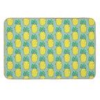 Whaleapple - Cute Happy Pineapple  Versatile Bath Mat