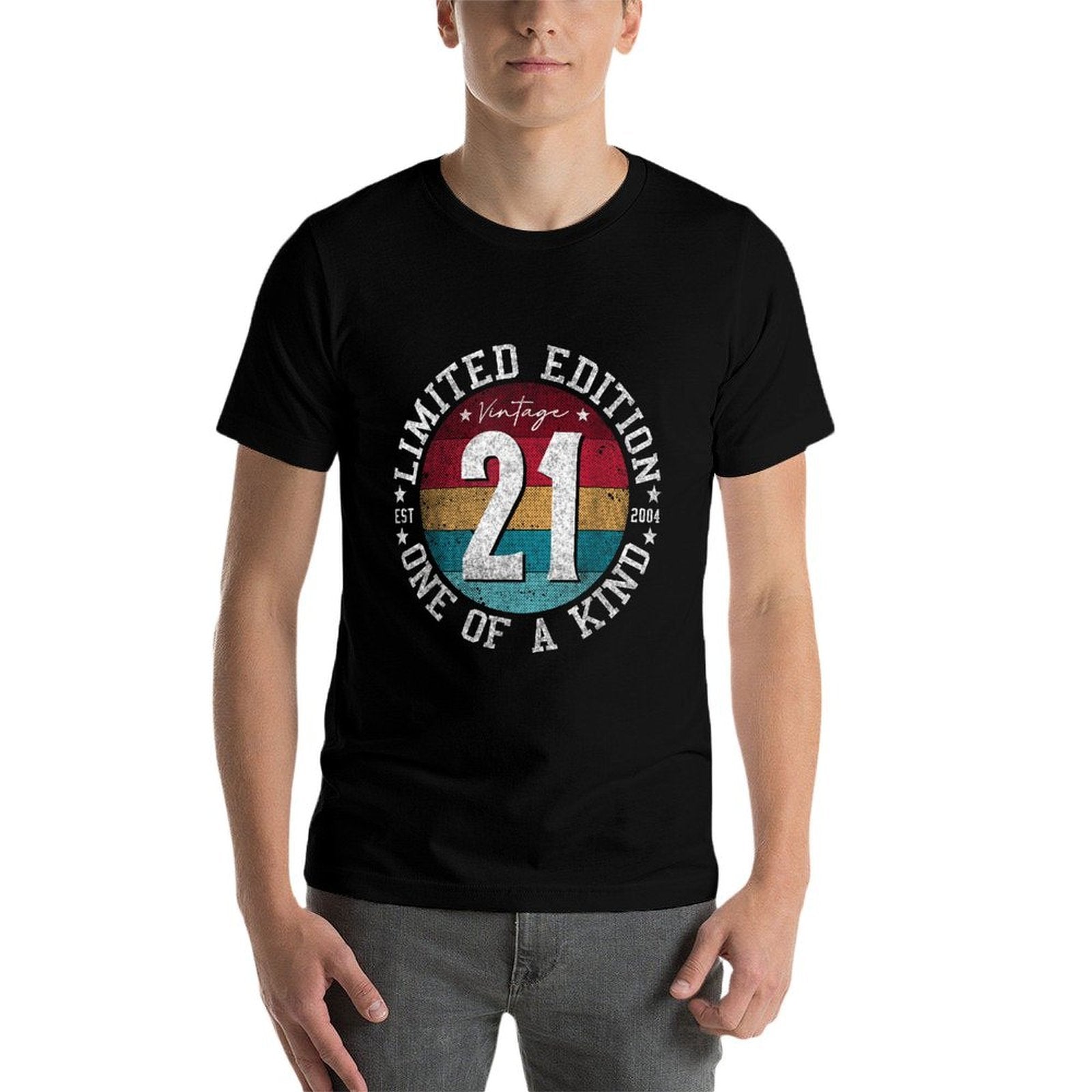 21 Year Old Gifts Vintage 2004 Limited Edition 21st Birthday  Odor-resistant T-Shirt