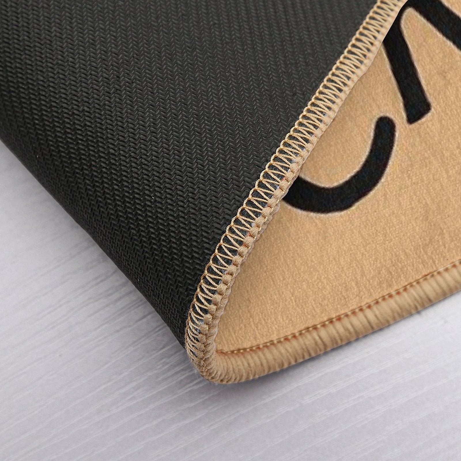 River Cryers Black Logo on Merch  Non-Slip Bath Mat