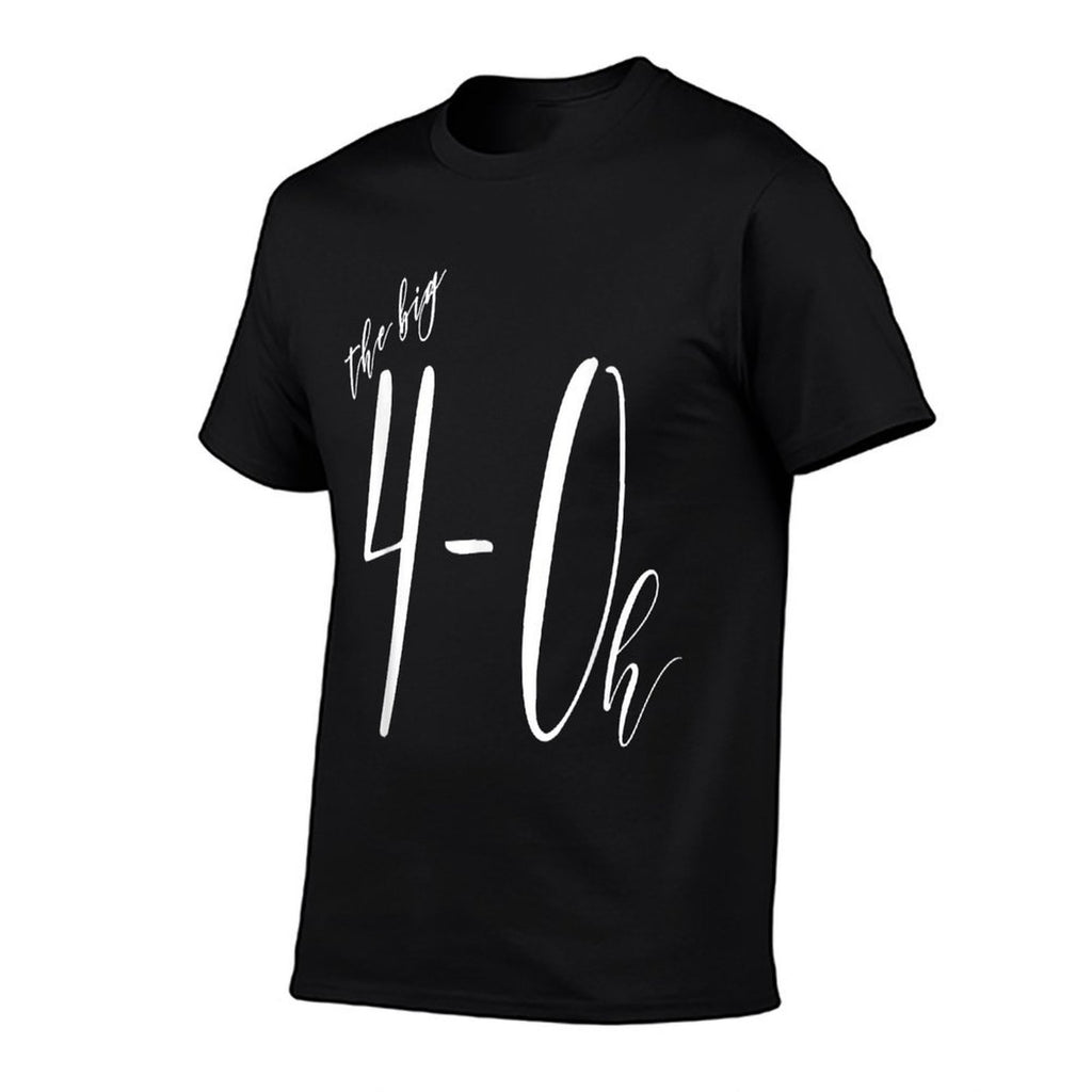 40th Birthday for Women The Big 4-0h  Stretchy T-Shirt