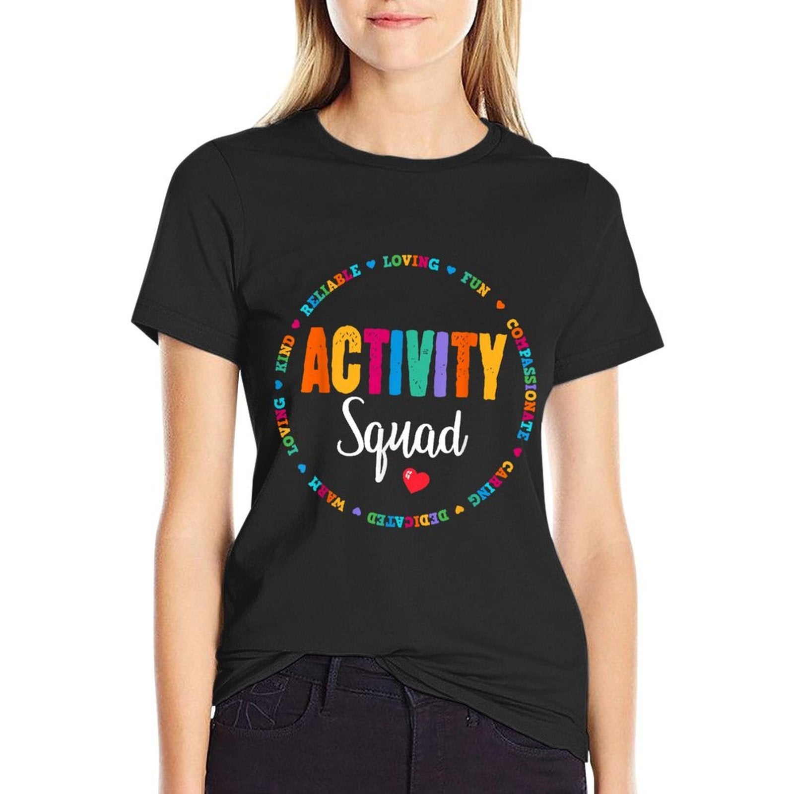 Activity Assistant Squad Team Professionals Week Director  Fade-proof Color T-Shirt