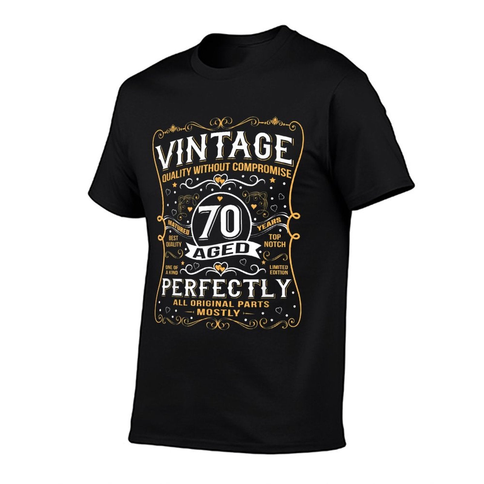 70 Year Old Gifts Vintage Born In 1952 Classic 70th Birthday  Fade-proof Color T-Shirt
