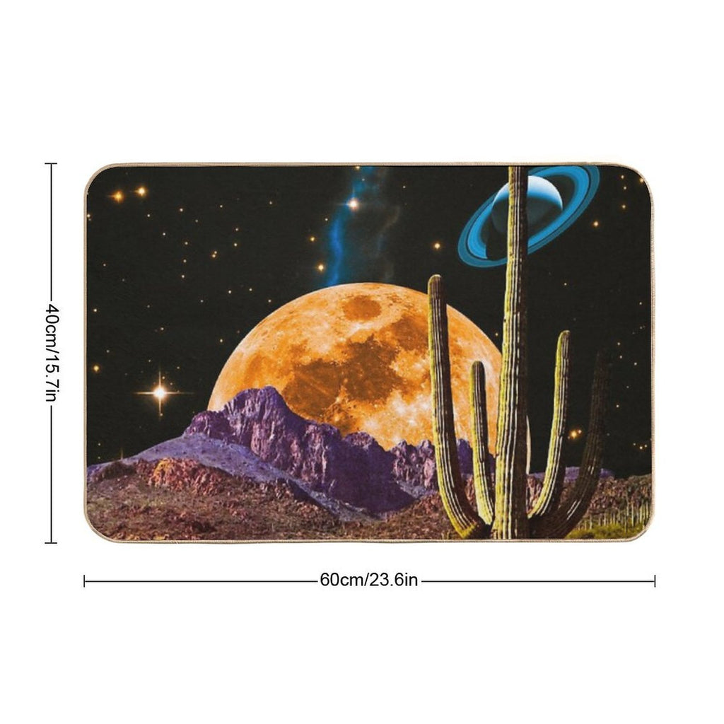Space Cowboys  Long-Lasting Bath Mat