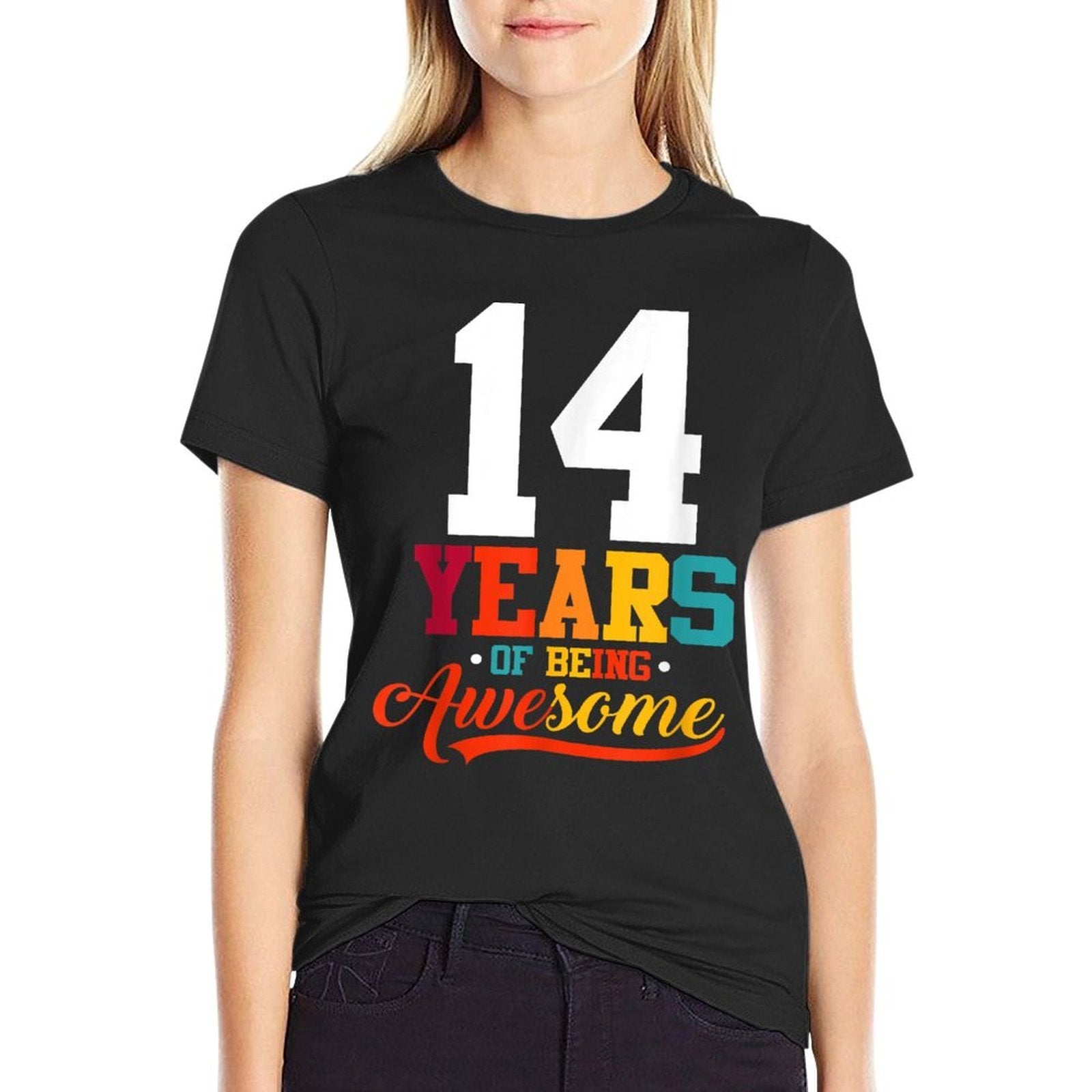 14 Years Of Being Awesome Gifts 14 Years Old 14th Birthday  Classic T-Shirt