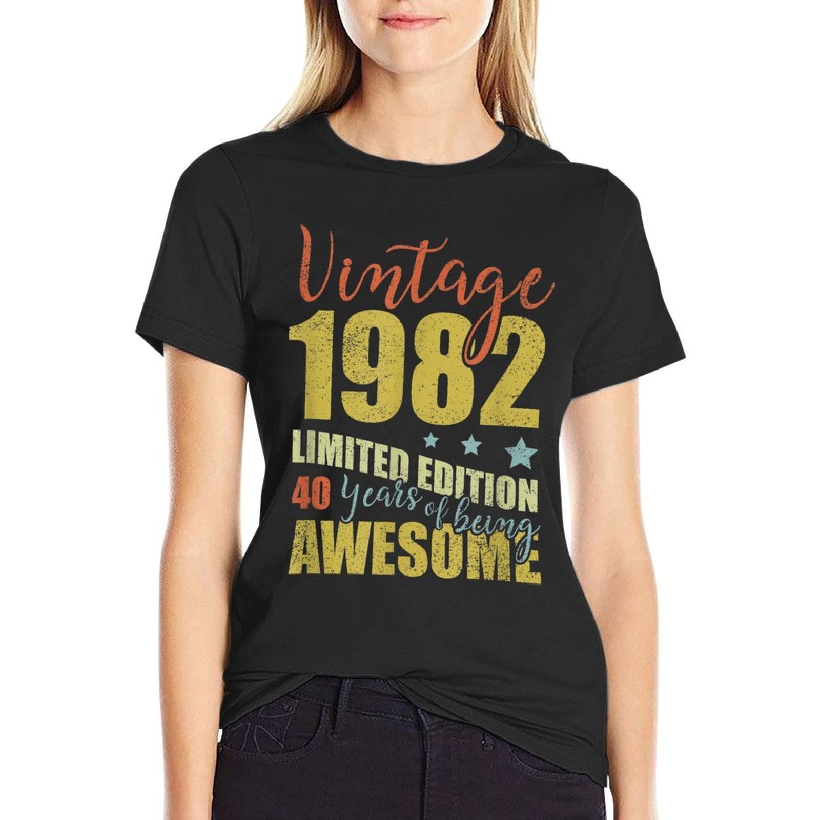 40 Year Old Vintage 1982 40th Birthday  Breathable T-Shirt