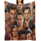 New Girl Meme Plush Throw Blanket