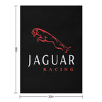 Serene Jaguar Cars Land Rover Logo BMeadows Shrink-resistant Throw Blanket