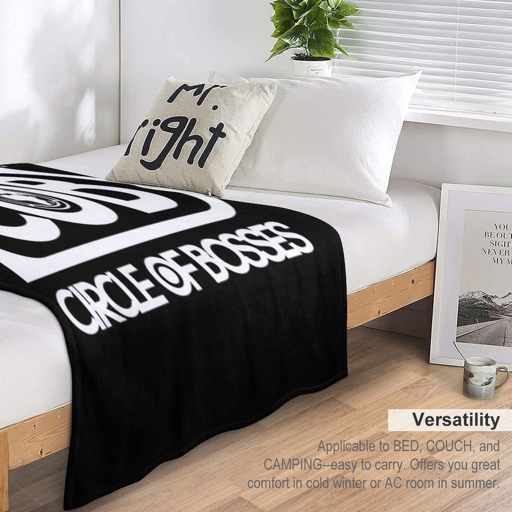 Circle of Bosses Multi-functional Throw Blanket