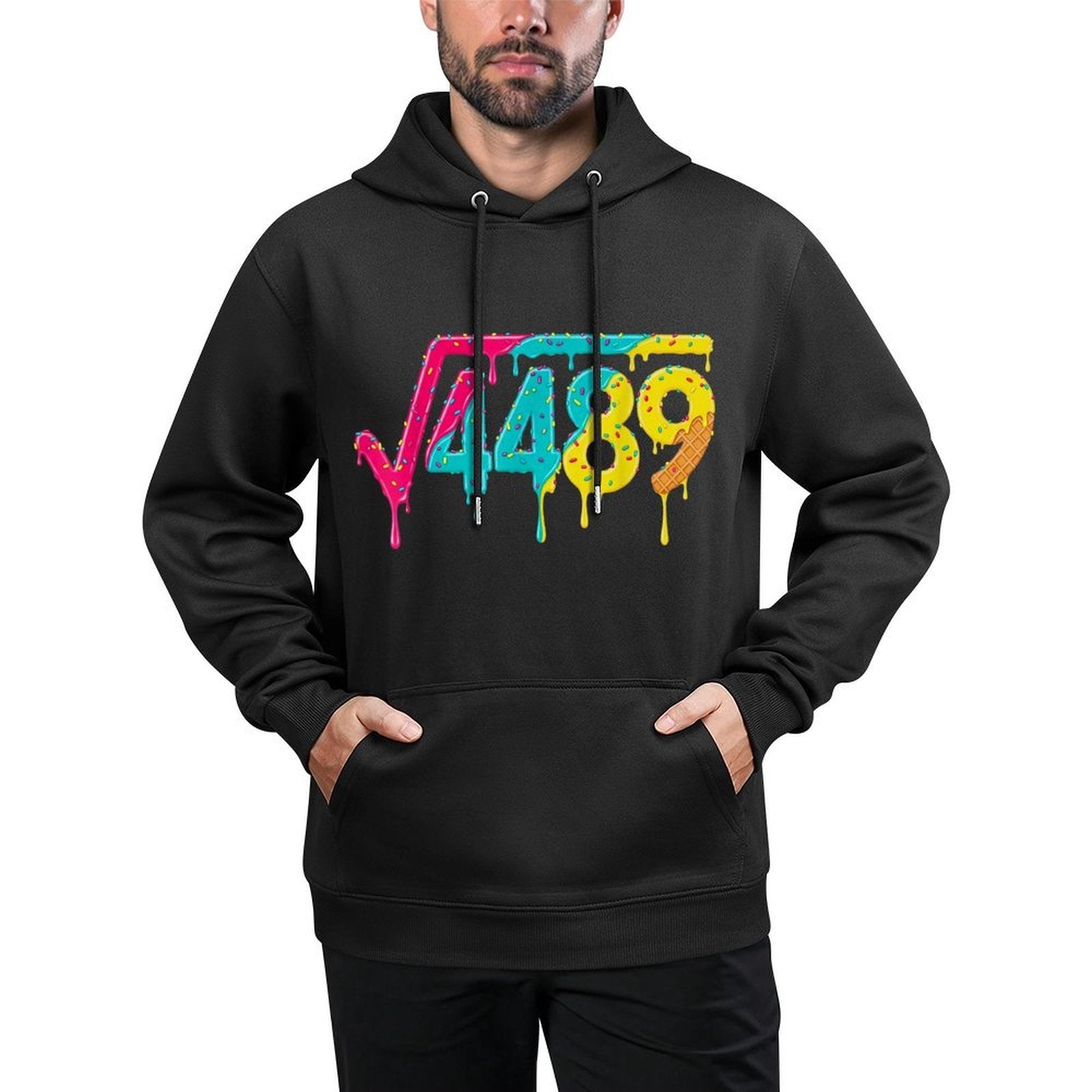 67 Ice Cream Drip Meme Square Root 4489 Slang Teacher Math Easy Care Hoodie