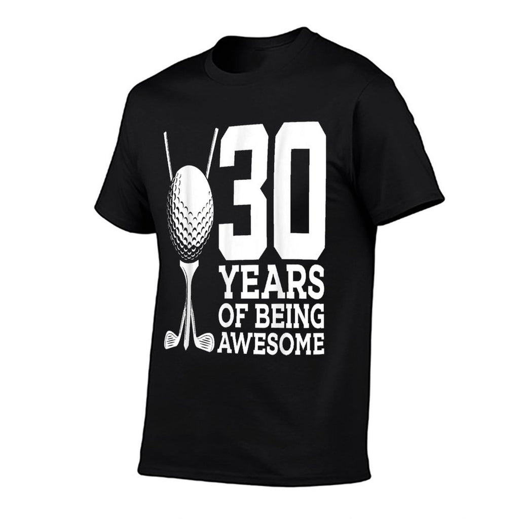 30 YEARS OF BEING AWESOME GOLF 30TH BIRTHDAY  Vintage-inspired T-Shirt