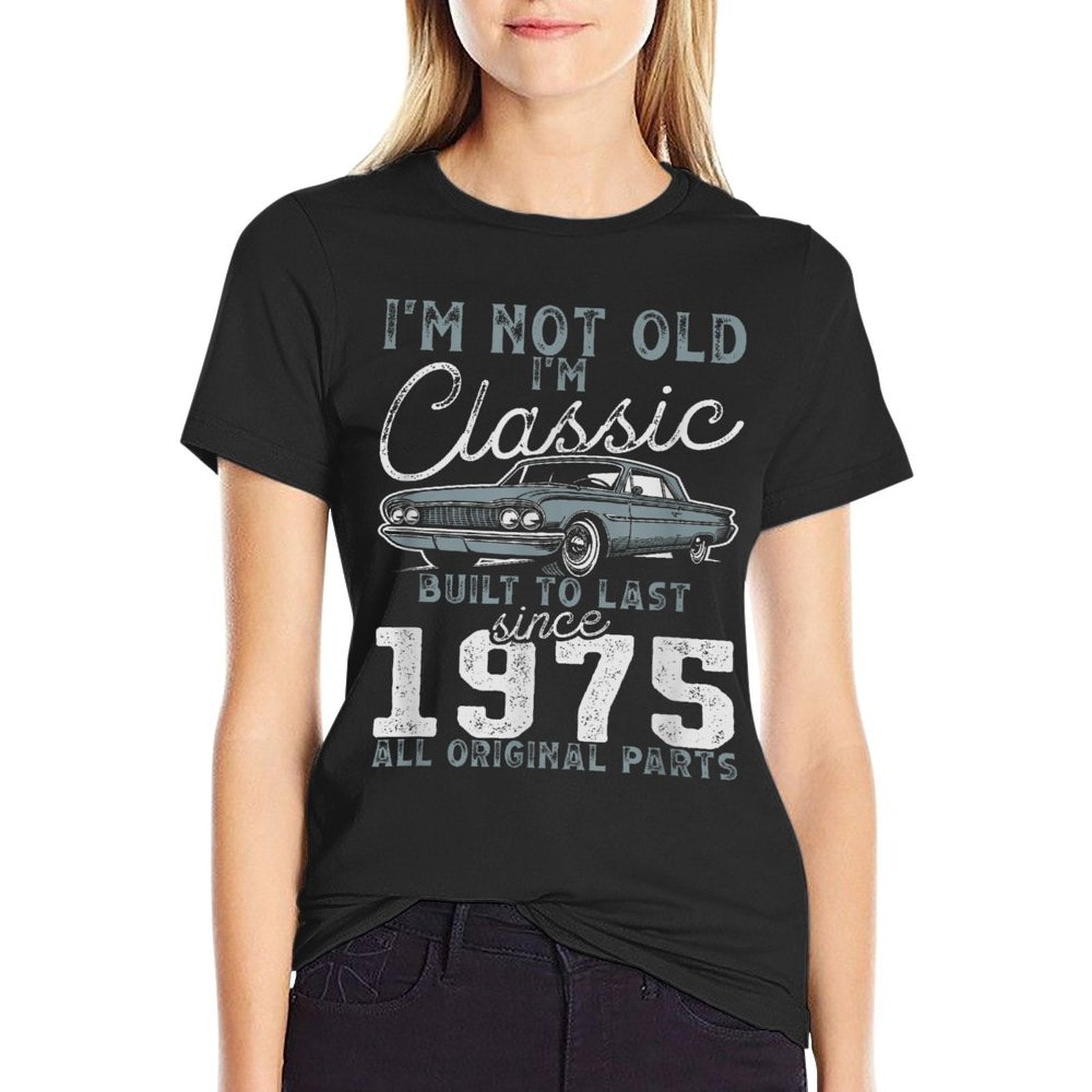 1975 Classic Car 50th Birthday  Eco-friendly Material T-Shirt
