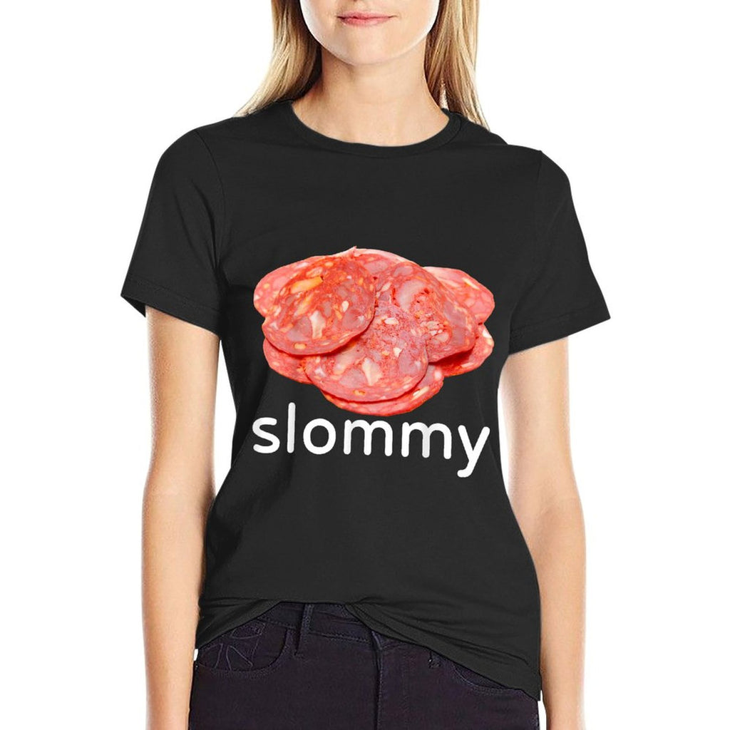 Slommy Salami Meme Oddly Specific Funny Memes Internet Memes  Summer-ready Fabric T-Shirt