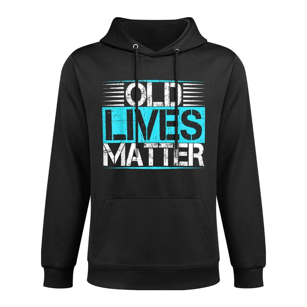 Old Lives Matter 50th 60th Birthday Gifts Men Women Pilling-Resistant Hoodie