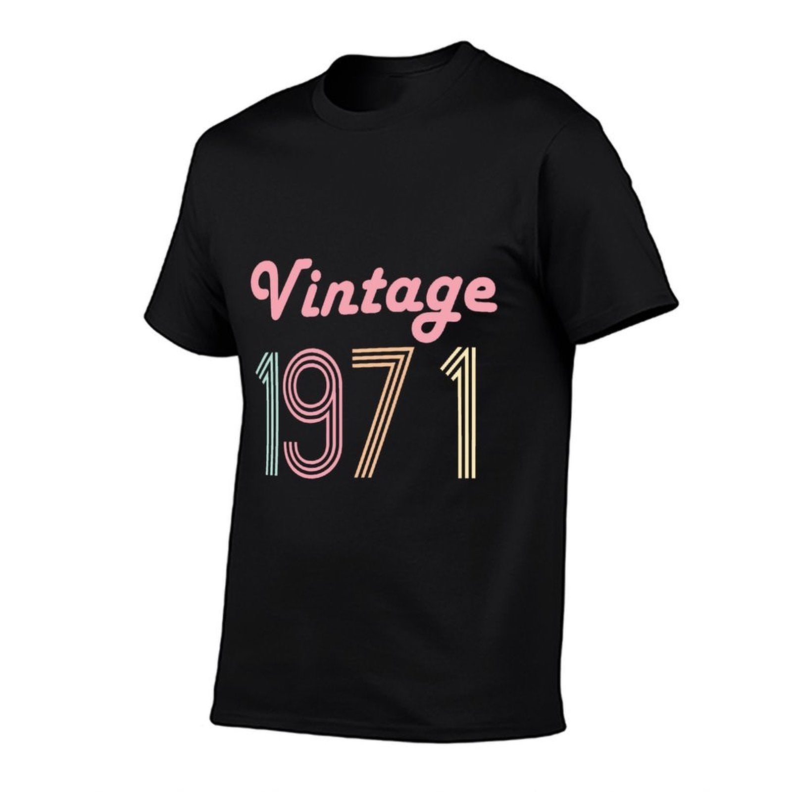 50th Birthday Gift for Her 50 Year Old Women Vintage 1971 Sweatshirt  Cotton T-Shirt