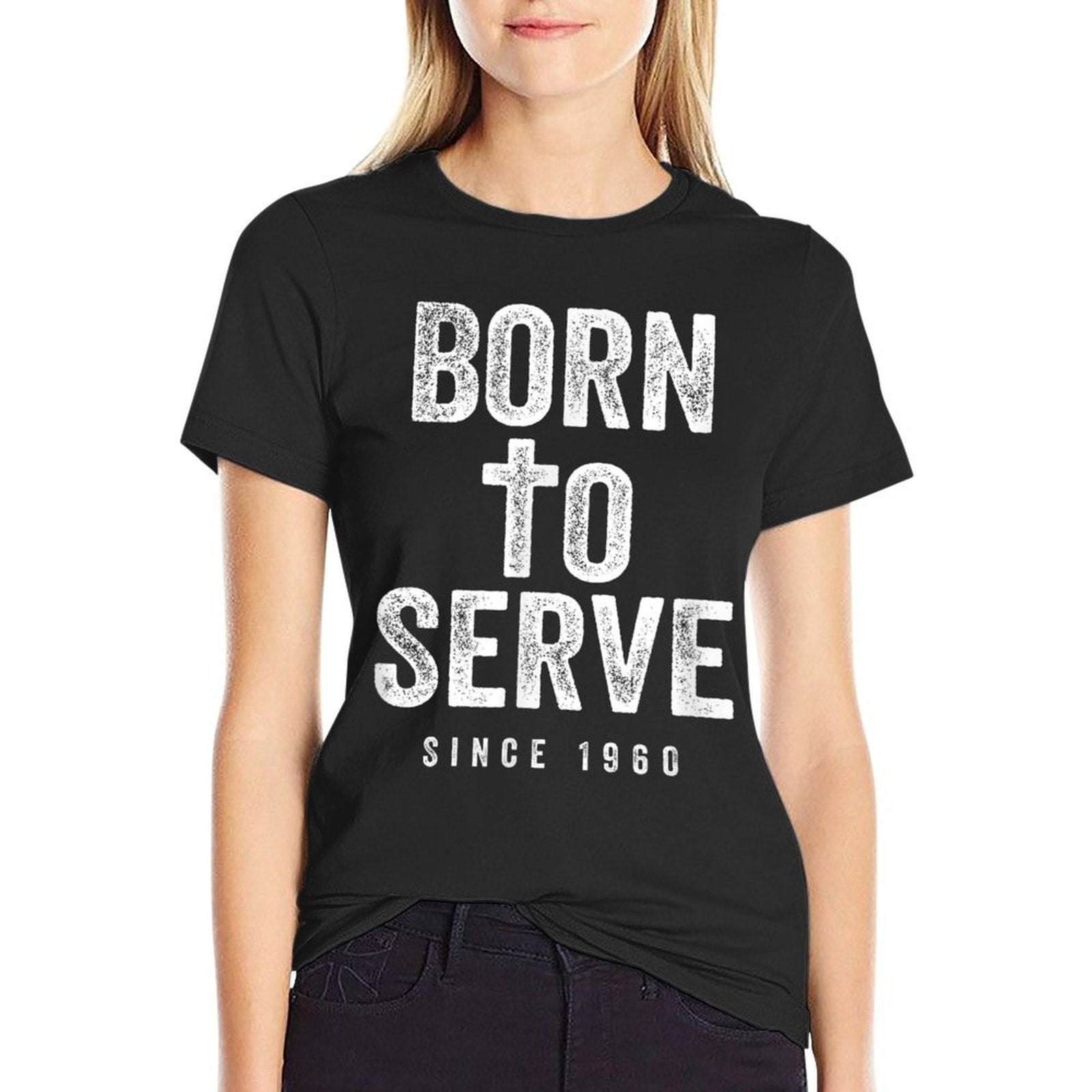 65 Year Old Christian Jesus And God 65th Birthday  Vintage-inspired T-Shirt