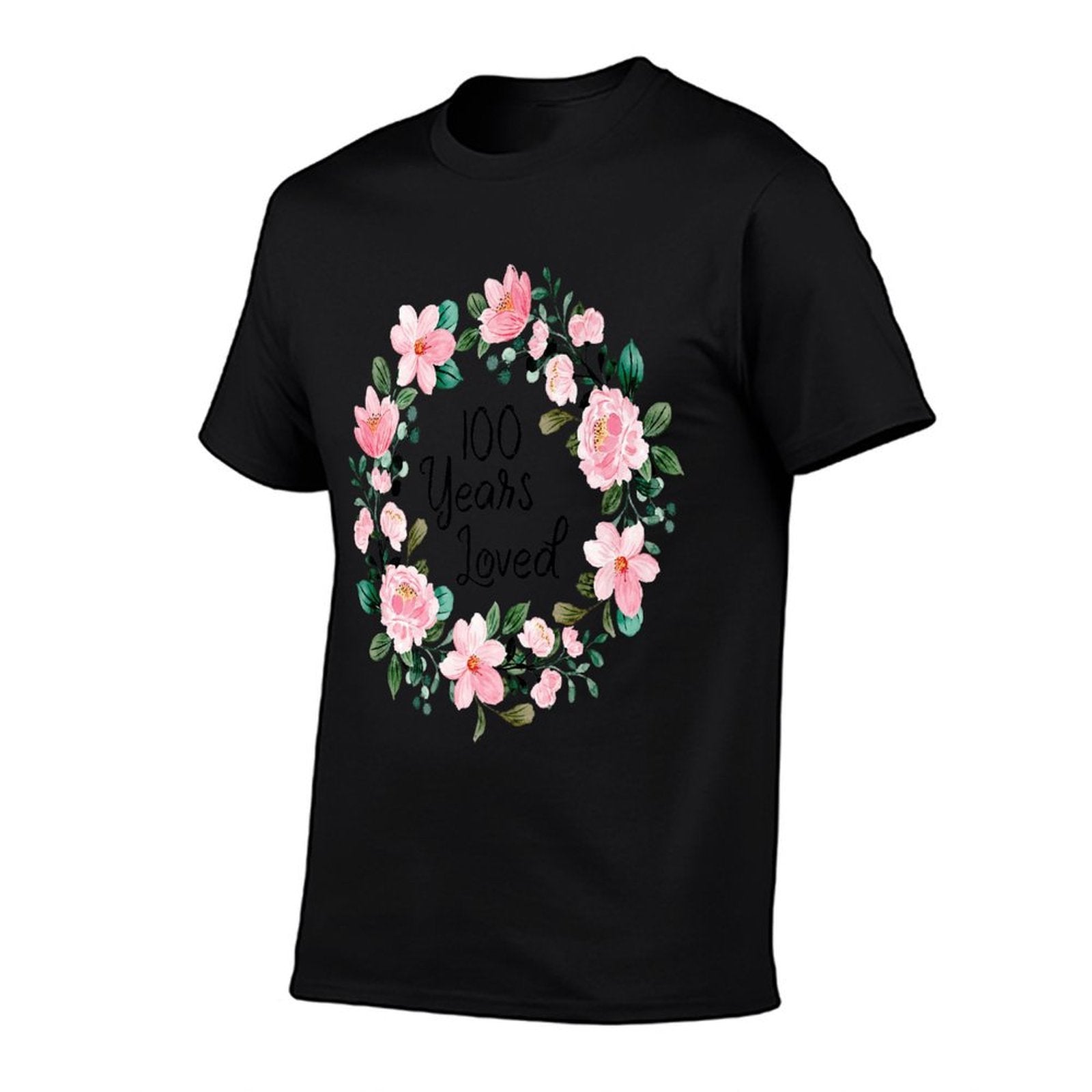 100 Years Loved Women Men 100 Years Old Cool 100th Birthday Premium  Easy-care T-Shirt