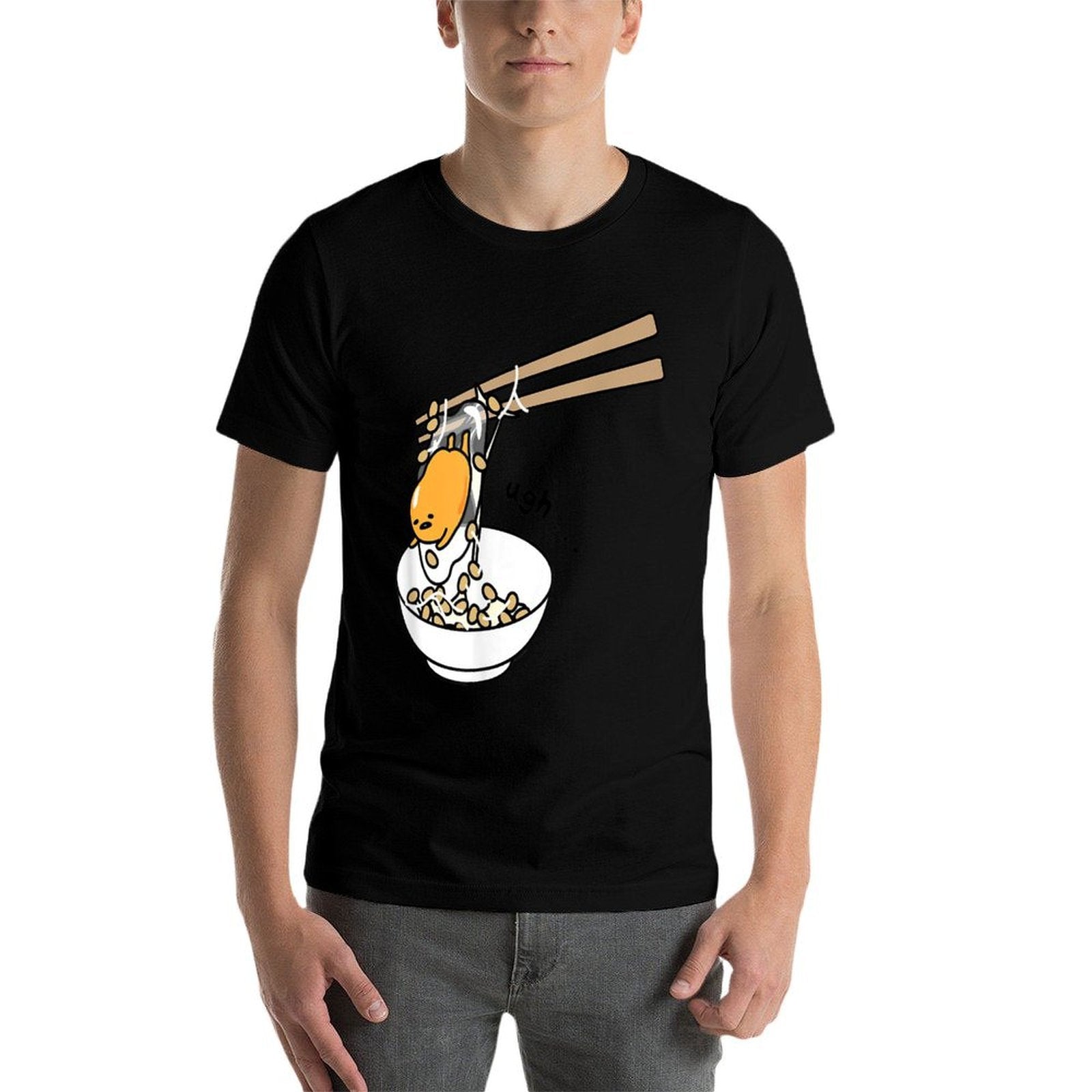 Gudetama Chopsticks  Odor-resistant T-Shirt