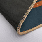 Vintage Snake Tribal  Pet-Safe Bath Mat