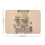 Super Cute N64 Warriors  Anti-Trip Bath Mat