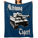 Tiger Tanks Ww2 Germany Quick-dry Throw Blanket