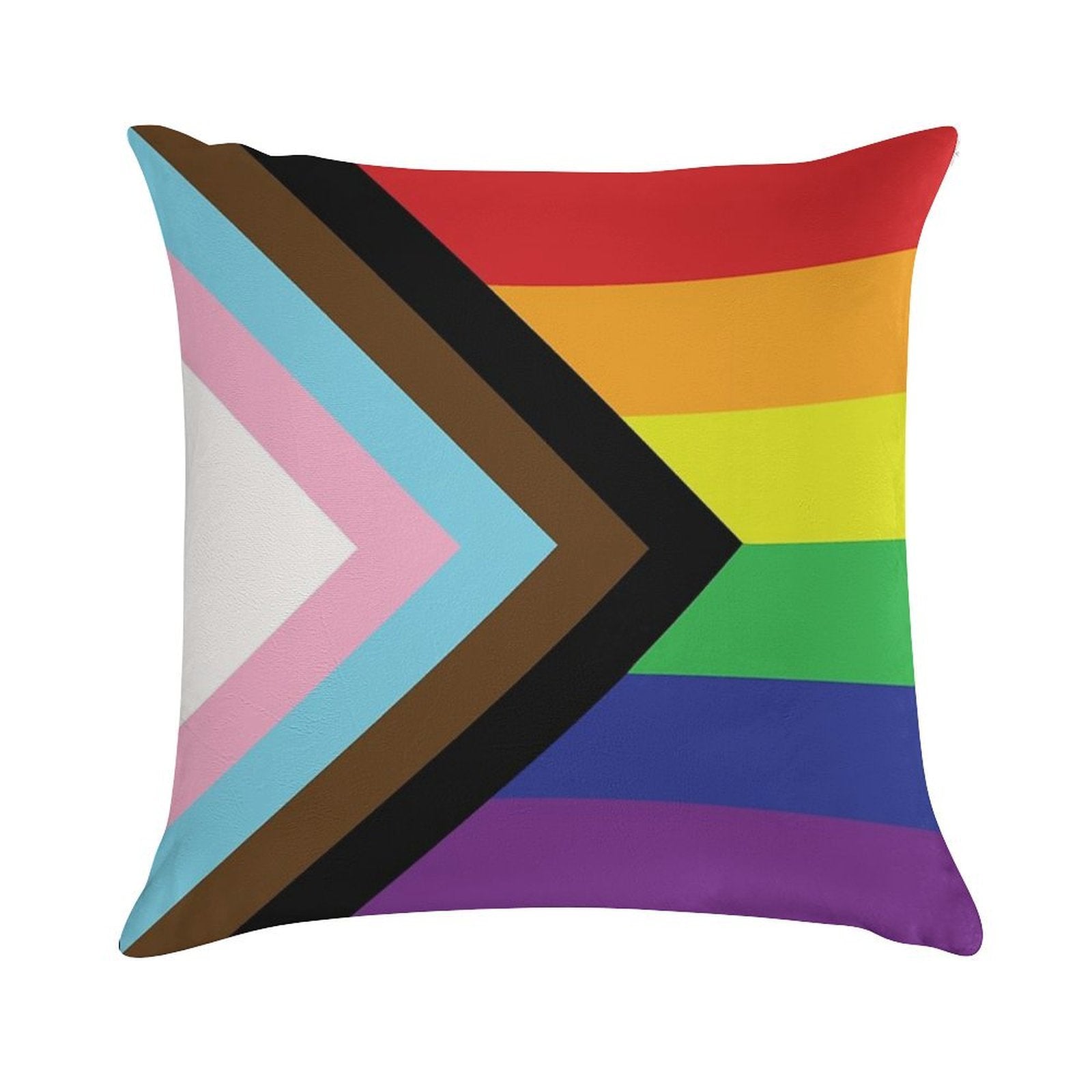 2019 Gay Pride Rainbow Flag LGBTQ Soft Gift Ready Throw Pillow