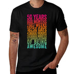 Funny 50th Birthday Old Meter Funny 50 Year Old Gifts  Quick-drying T-Shirt