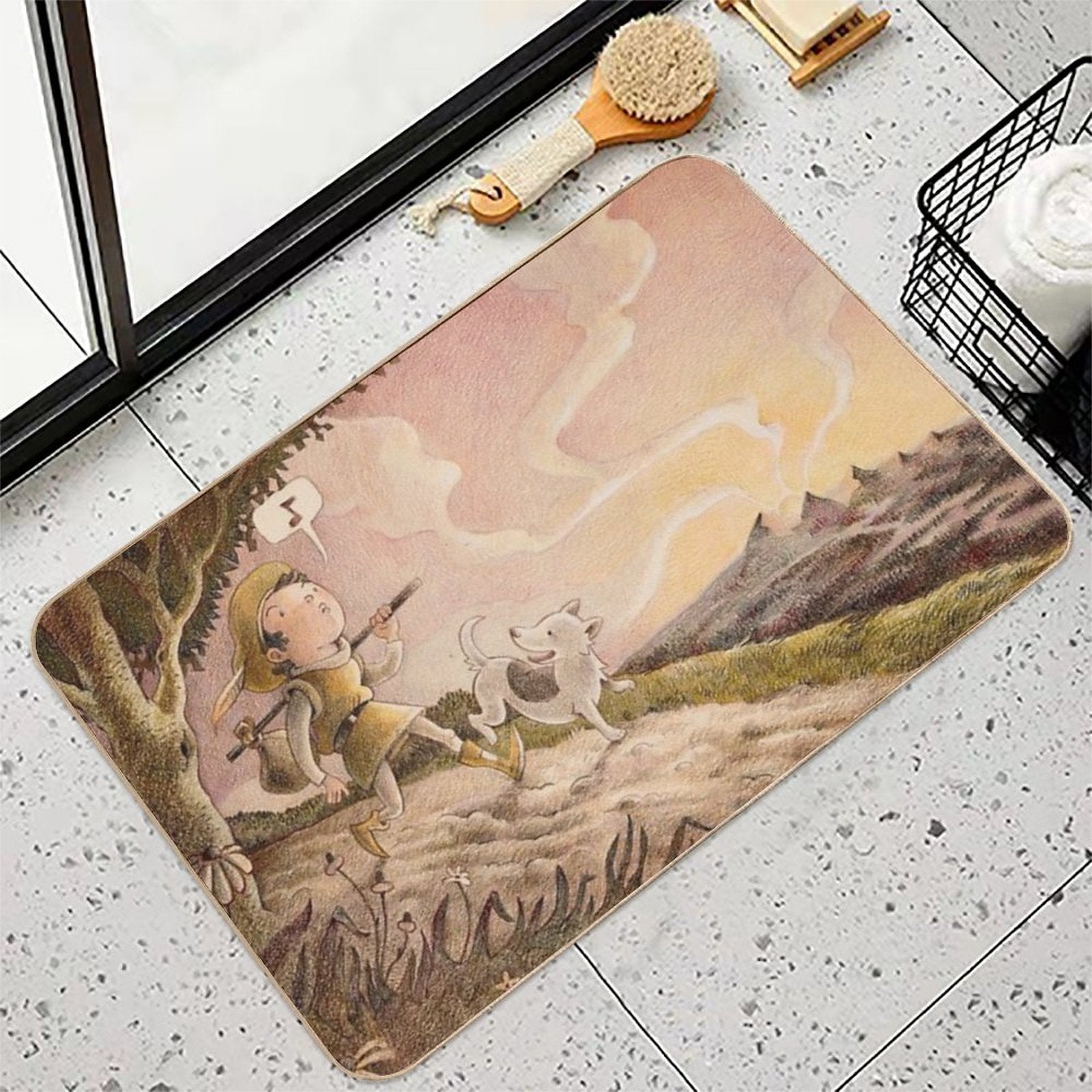 The Fool  Absorbent Bath Mat