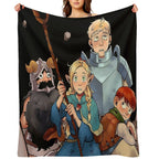 Delicious in Dungeon - All in One Easy Care Throw Blanket