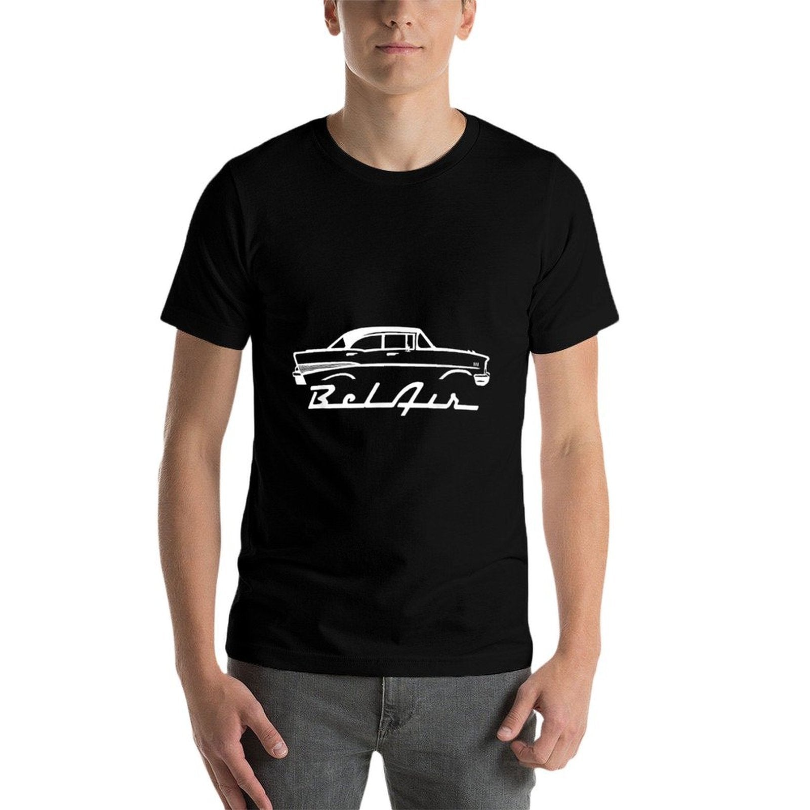 1957 57 Bel Air 50s 90s  High-quality Stitching T-Shirt