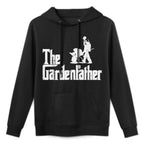 Gardening The Gardenfather Funny Movie Pun Fathers Day Men Medium-Weight Fabric Hoodie