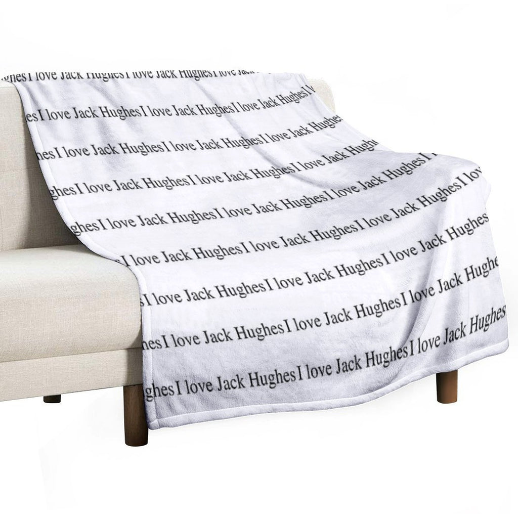 I Love Jack Hughes Multi-functional Throw Blanket