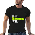 Family Cool Funny Best Grandaddy Ever Grandpa  Odor-resistant T-Shirt