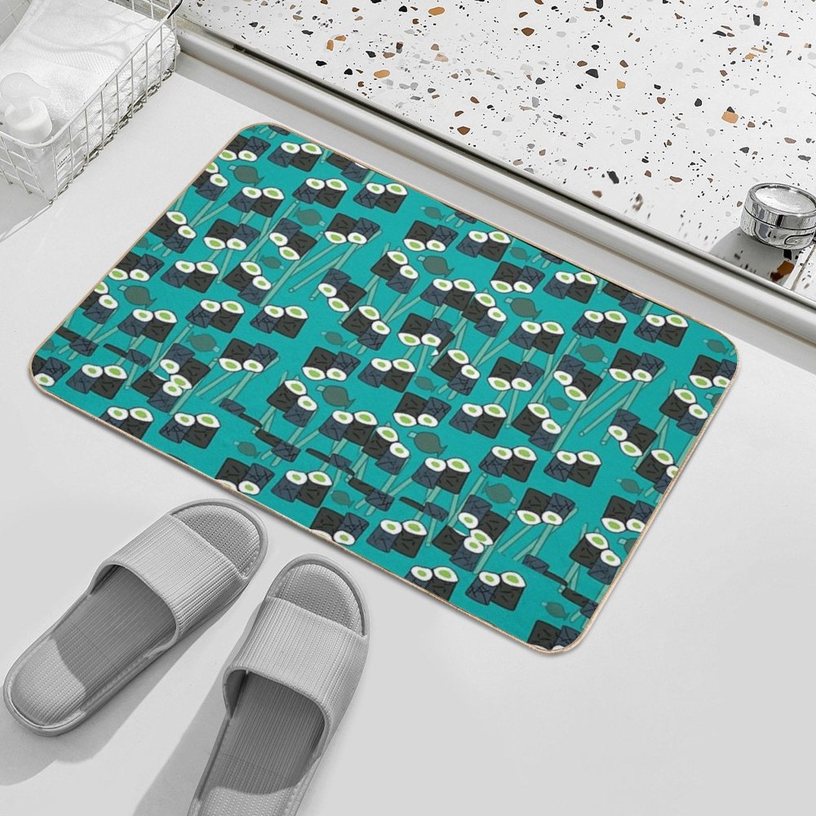Sushi-licious!  Non-Slip Bath Mat