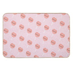 Just Peachy Lollipops  Repositionable Bath Mat