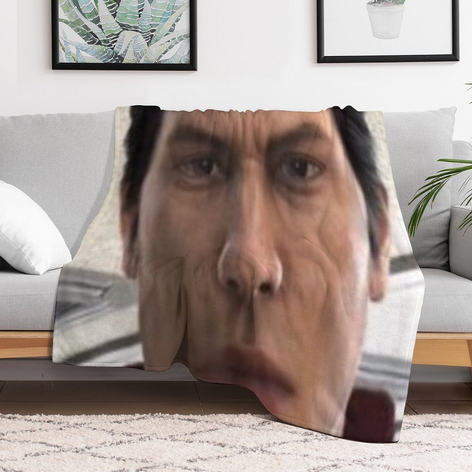 When The McRib Gift-ready Throw Blanket