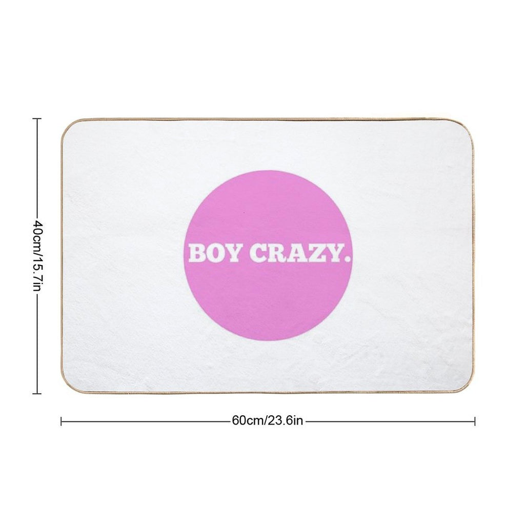 Kesha Boy Crazy Period  Eco-Friendly Bath Mat