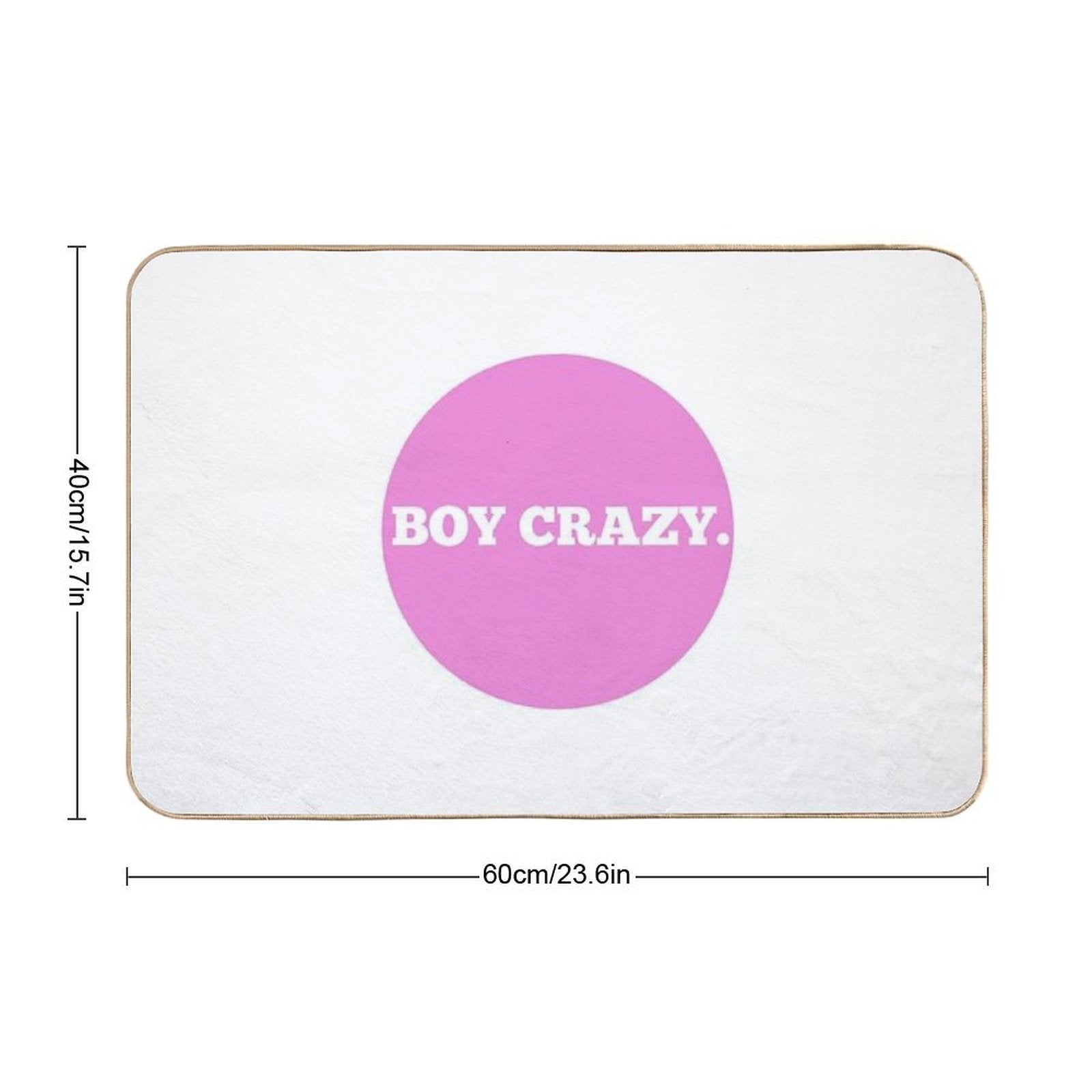 Kesha Boy Crazy Period  Eco-Friendly Bath Mat