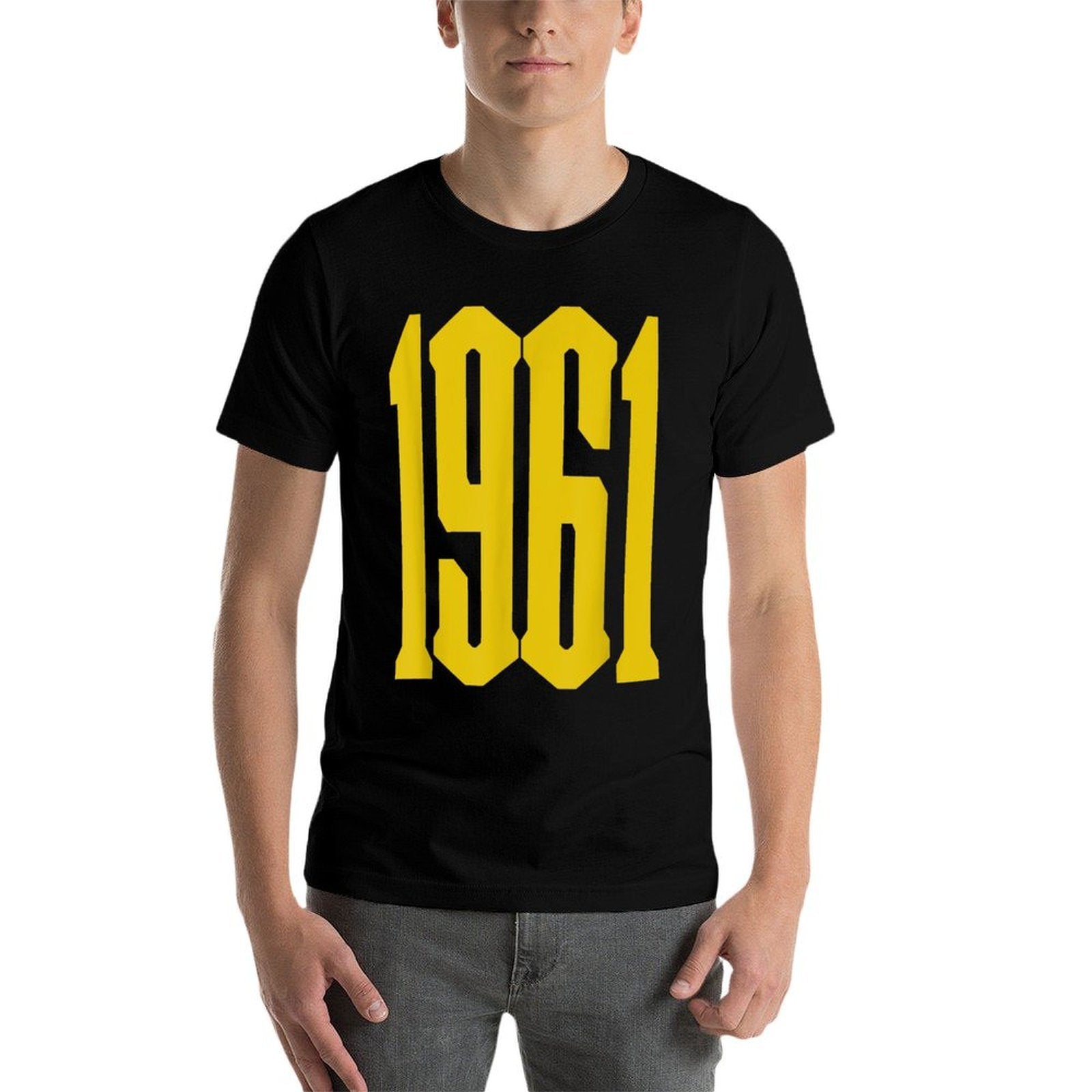 1961  Born in 1961 - 1961 Birthday 60s 60th Birthday  Polyester Blend T-Shirt